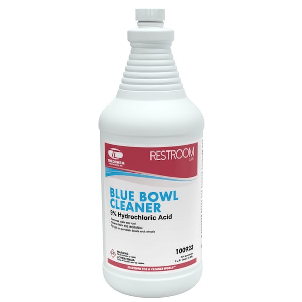 Theochem BLUE BOWL CLEANER - 12/1 QT CASE, Acid Toilet Bowl cleaner, 12PK 100923-99990-1Q - main
